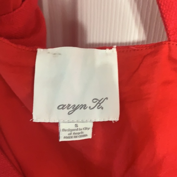 Red Aryn K. Dress ❤️ Small - Picture 8 of 8